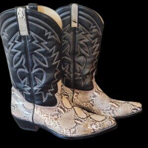 Mens Python Cowboy Boots